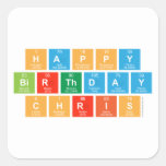 Happy
 Birthday 
 Chris  Stickers