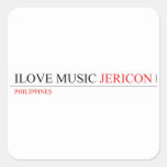 ilove music  Stickers
