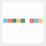 science news
   Stickers