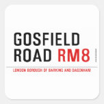 Gosfield Road  Stickers
