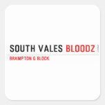 South Vales  Stickers