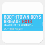 boothtown boys  brigade  Stickers