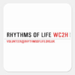 Rhythms of Life  Stickers