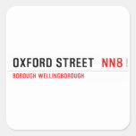 Oxford street   Stickers