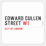 Edward Cullen Street  Stickers