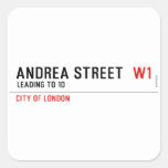 Andrea street   Stickers