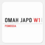 omah japo  Stickers