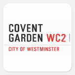 COVENT  GARDEN  Stickers