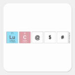 LUC@$#  Stickers