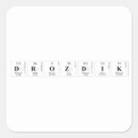 DROZDIK  Stickers