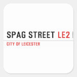 Spag street  Stickers