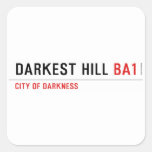 darkest hill  Stickers