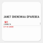 JANET OHENEWAA OPAREBEA     Stickers