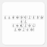 Characteristics 
 of 
 chemical
 Families  Stickers