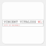 vincent vitaliss  Stickers