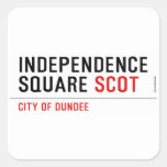 Independence Square  Stickers