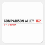 Comparison alley   Stickers