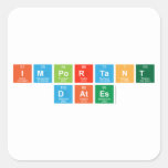 Important
 Dates  Stickers