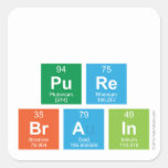 
 pure
 brain  Stickers