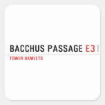 Bacchus Passage  Stickers