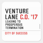 Venture  Lane  Stickers