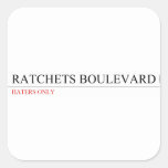 ratchets boulevard  Stickers