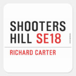 Shooters  Hill  Stickers
