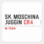 SK MOSCHINA JUGGIN  Stickers