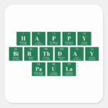 Happy
 Birthday
 Paula  Stickers