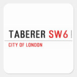 Taberer  Stickers