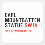 earl mountbatten statue  Stickers