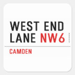 West End  Lane  Stickers