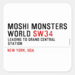 mOSHI mONSTERS wORLD  Stickers