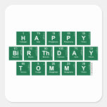 happy
 birthday 
 tommy  Stickers