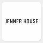 JENNER HOUSE  Stickers
