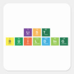 List
 Building  Stickers