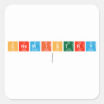 Chemistry
   Stickers