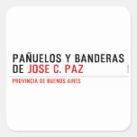 PaÑuelos y Banderas DE  Stickers