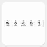 wonders  Stickers
