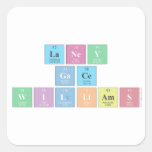 laney
 gace
 williams  Stickers