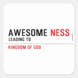 awesome  Stickers