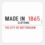 Made In   Stickers