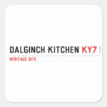 Dalginch Kitchen  Stickers