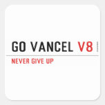 GO VANCEL  Stickers