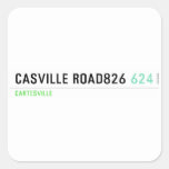 casville road826  Stickers