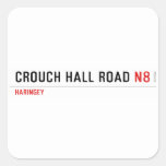 Crouch Hall Road  Stickers