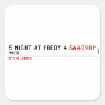 5 night at fredy 4  Stickers