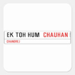 ek toh hum   Stickers