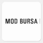 MOD BURSA  Stickers