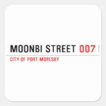 Moonbi Street  Stickers
